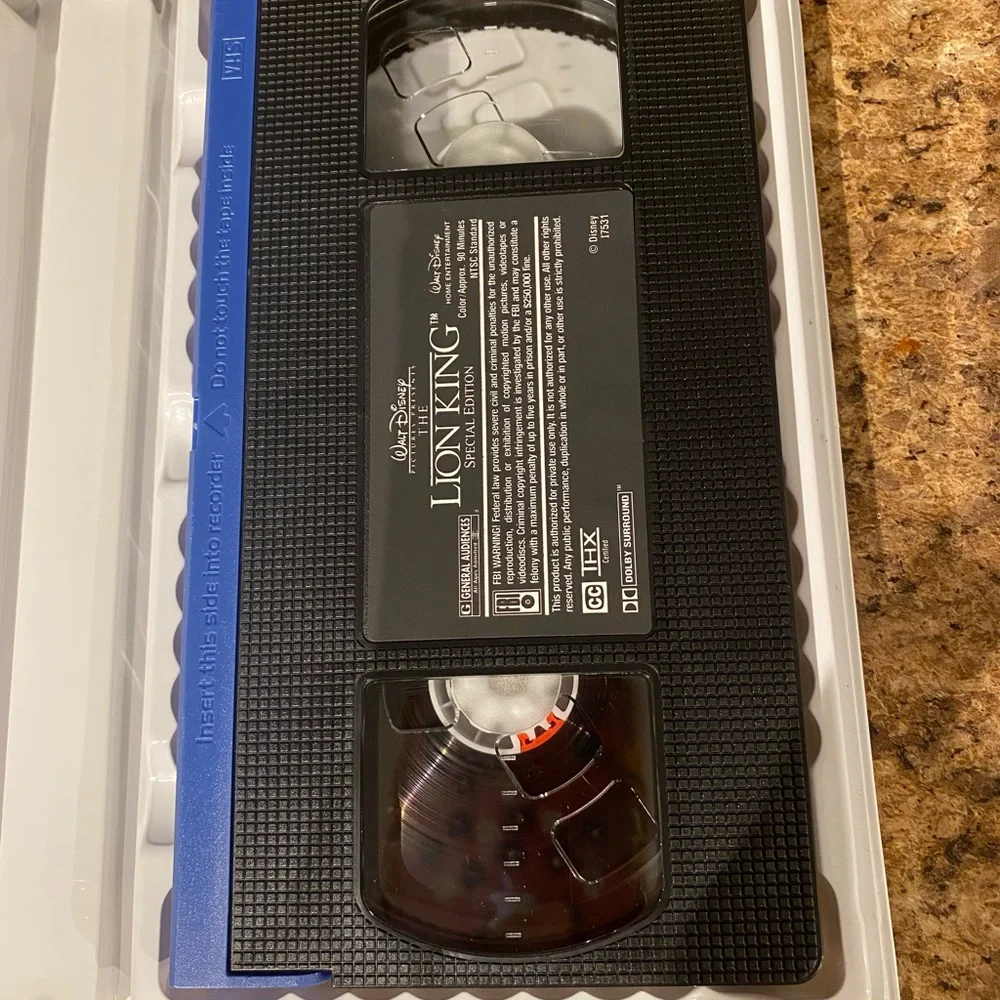 Disney The Lion King Platinum‎ Edition VHS -collectible- with new song!!